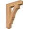 Ekena Millwork Balboa Craftsman Smooth Bracket, Western Red Cedar, 5 1/2"W x 28"D x 36"H BKT06X28X36BOA04SWR - alternate 1